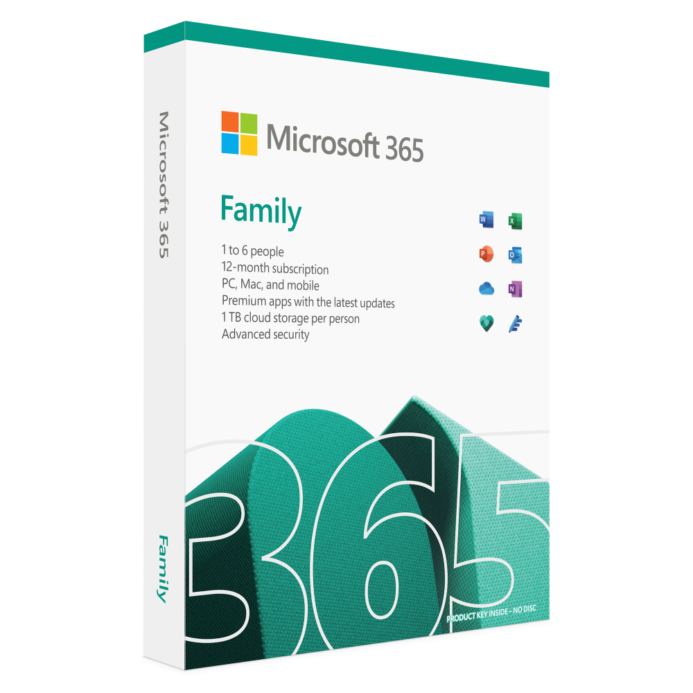 Microsoft Office 365 Family - 6 Users