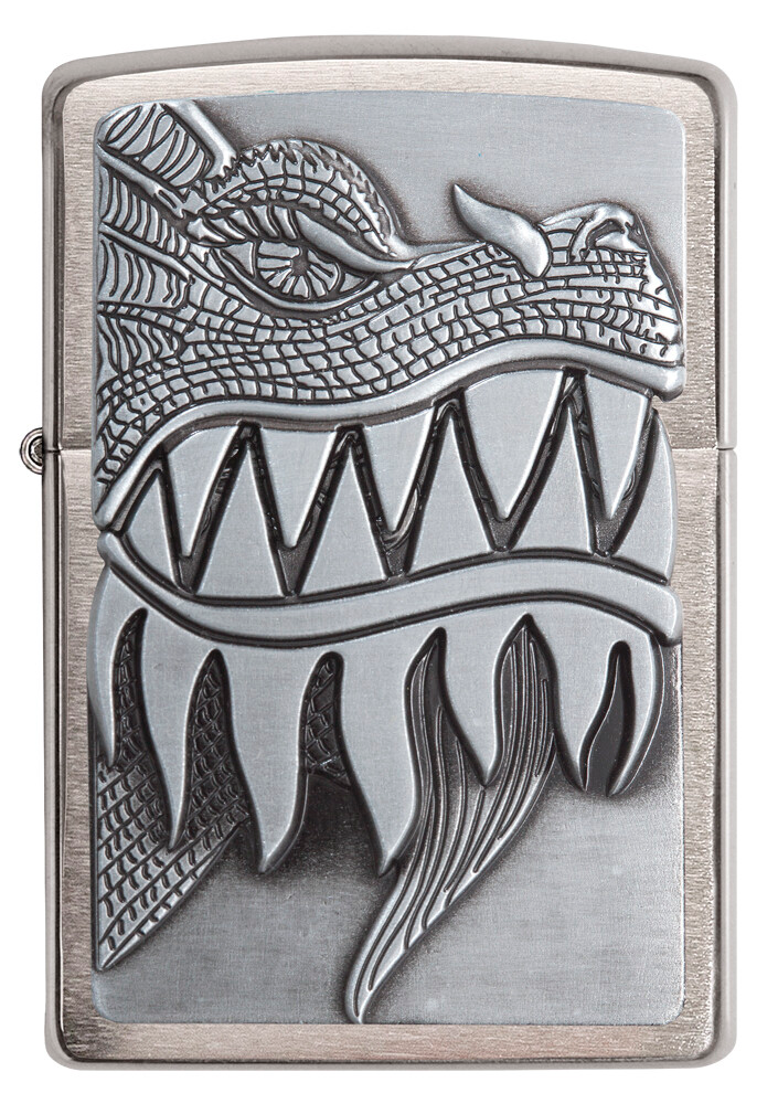 Zippo Zippo Fire Breathing Dragon Windproof Lighter | 28969 - Home & Kitchen - Lebanon