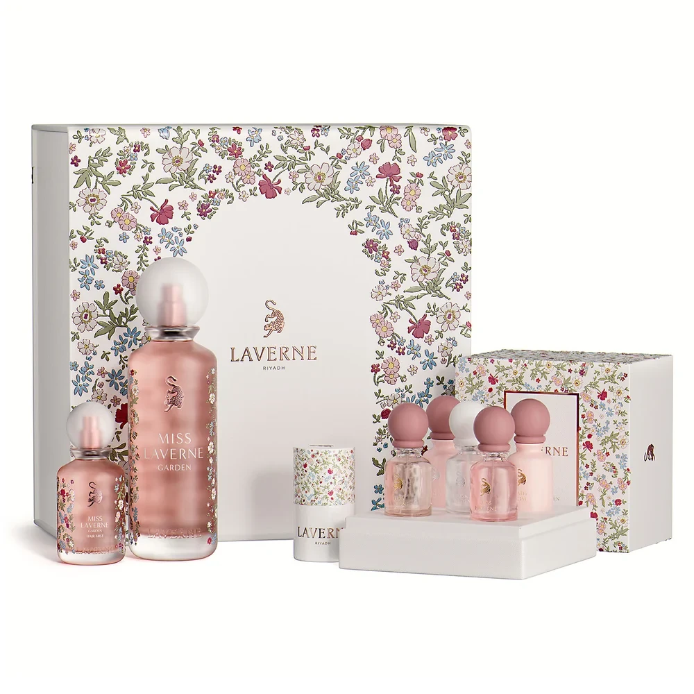 Miss Laverne Garden Collection Gift Set 200ml + Hair Mist 50ml + Miniatures 5 x 10ml