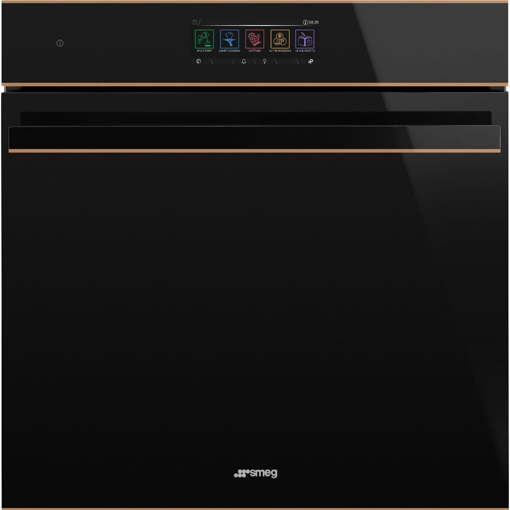 SMEG Combi Steam Oven 60 Cm Electric Dolce Stil Novo Black | SO6606S4PNR