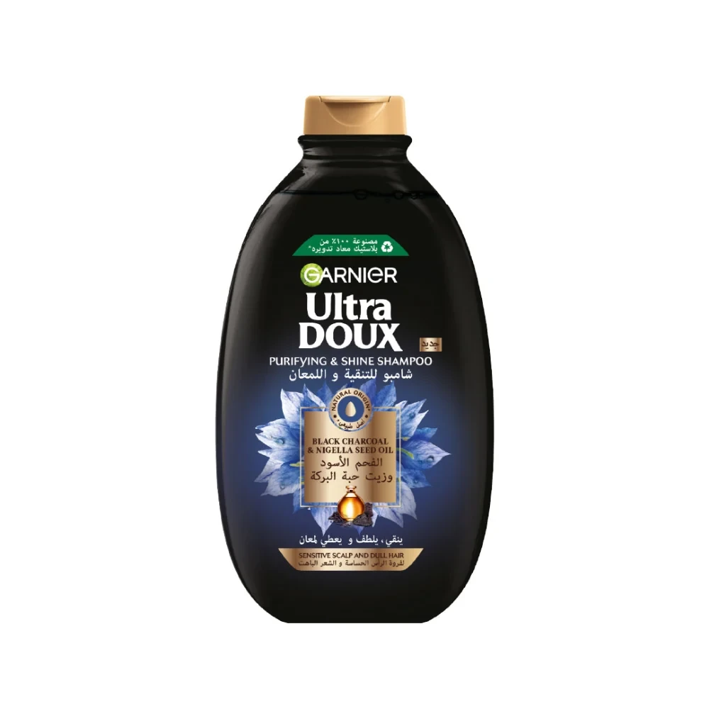 Garnier Garnier Ultra Doux Black Charcoal Shampoo - Beauty & Personal Care - Lebanon