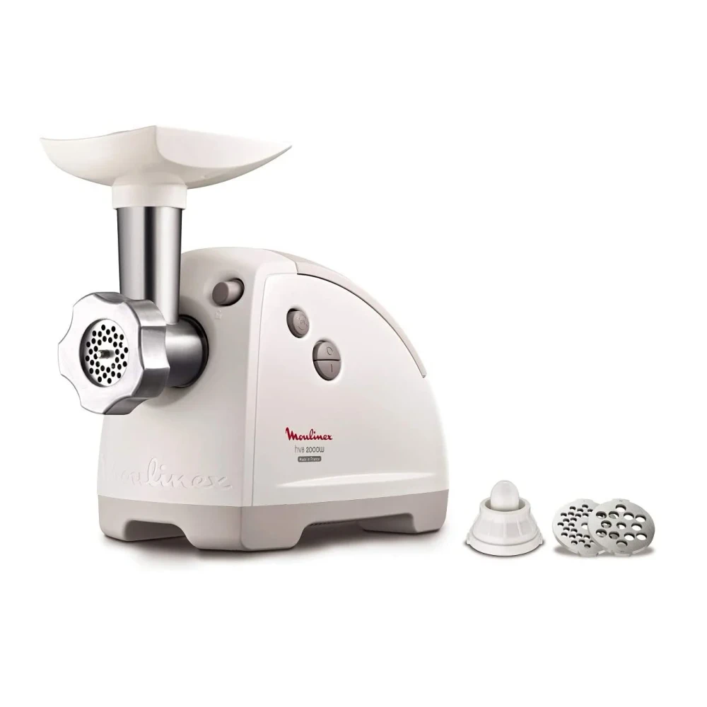 Moulinex HV8 Meat Mincer with 54mm Grids & Kebbe Attachment | ME623127