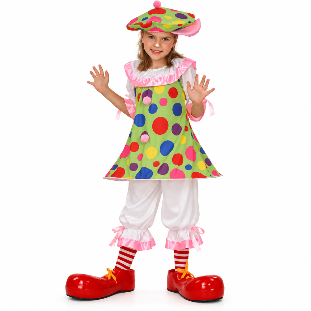Children’s Polka Dot Clown Costume - Toys & Games - Lebanon