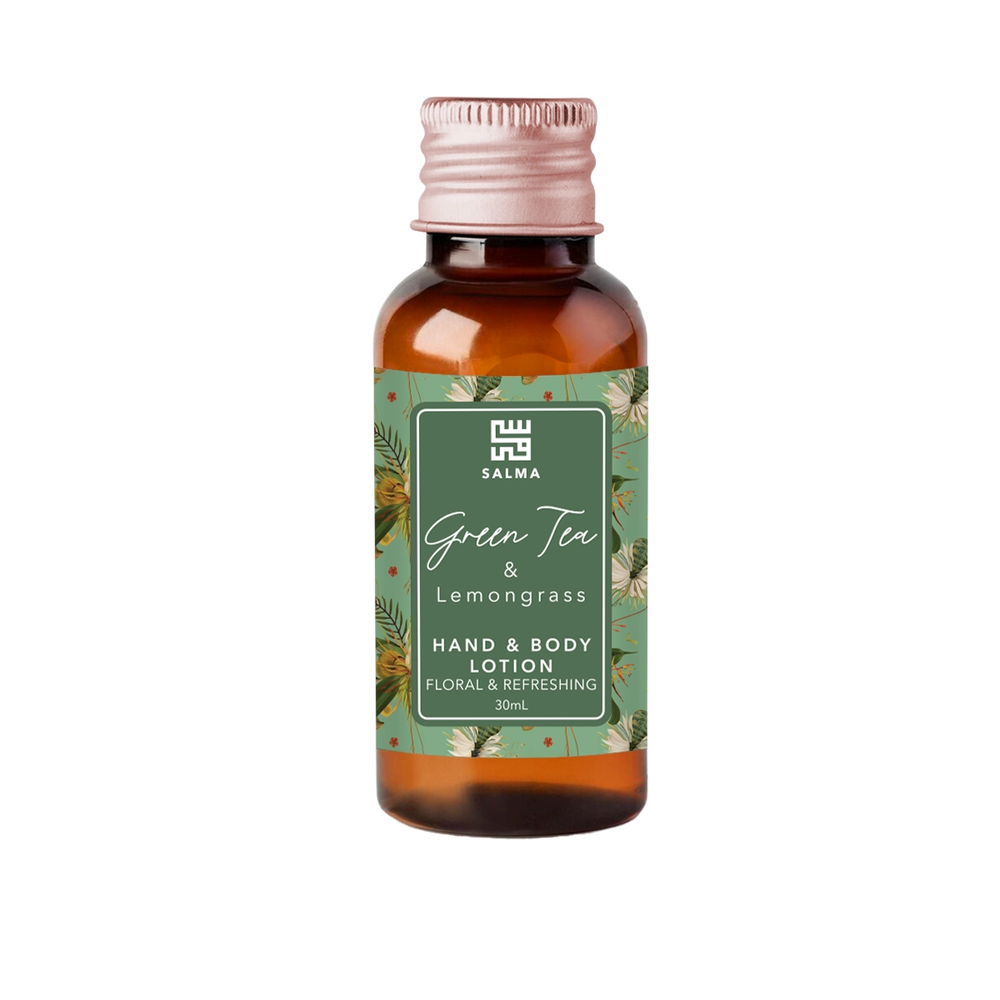 Salma Salma Mini Hand & Body Lotion Green Tea & Lemongrass 30ml - Beauty & Personal Care - Lebanon