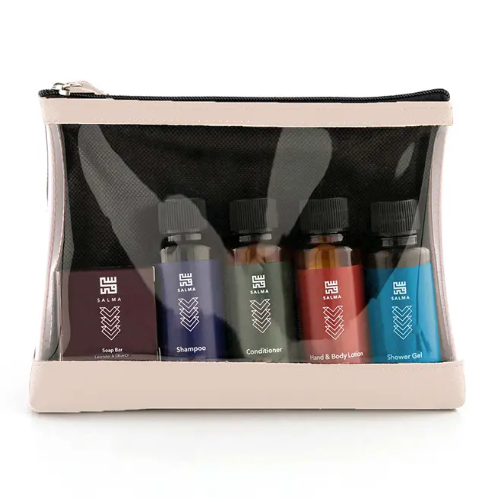 Salma Salma Pouch Lavender & Olive Oil Travel Care Kit - Beauty & Personal Care - Lebanon