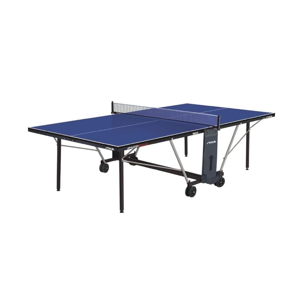 Stiga Stiga Athlete Roller Indoor Tennis Table with Net - Sports & Outdoors - Lebanon