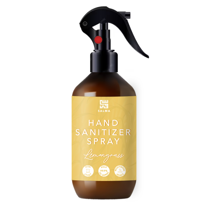 Salma Salma Hand Sanitizer Spray Lemongrass 500ml - Beauty & Personal Care - Lebanon