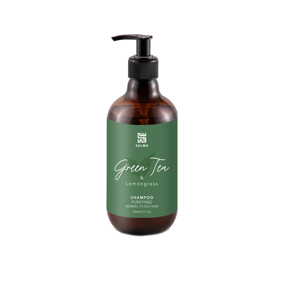 Salma Salma Shampoo Green Tea & Lemongrass 500ml - Beauty & Personal Care - Lebanon