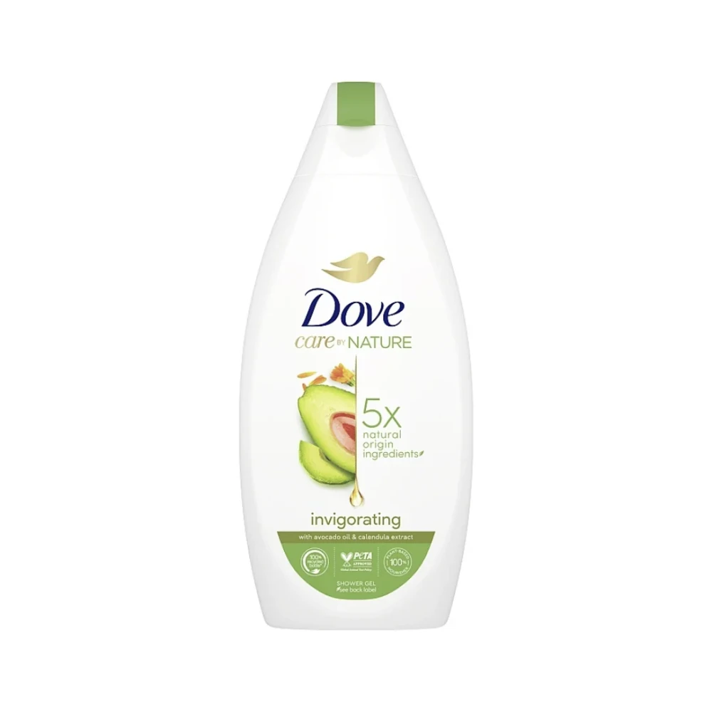 Dove Care By Nature Invigorating Body Wash Avocado 500ml | 283089