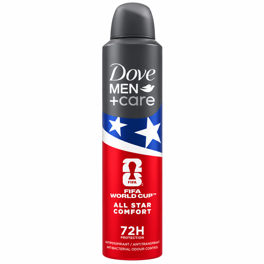 Dove Dove Men+Care FIFA World Cup All Star Comfort Deodorant 250ml | 298282 - Beauty & Personal Care - Lebanon