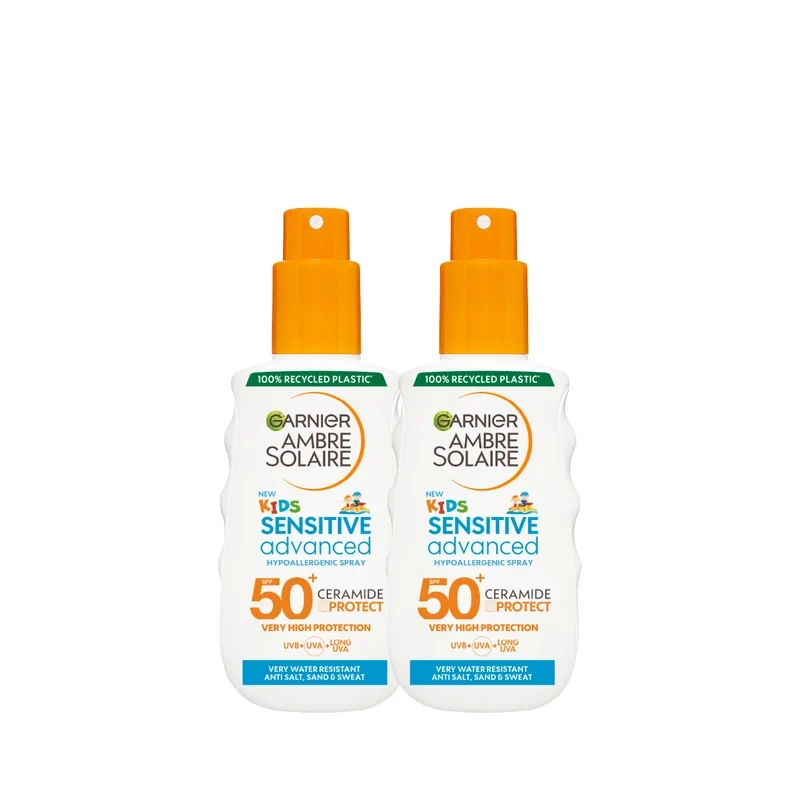 Garnier Ambre Solaire SPF50+ Kids Sunscreen Duo Bundle