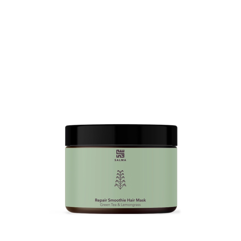 Salma Salma Repair Smoothie Hair Mask Green Tea & Lemongrass 250g - Beauty & Personal Care - Lebanon