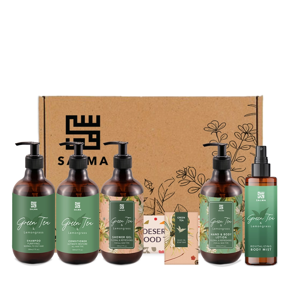 Salma Salma The Full Set Limited Edition - Green Tea & Lemongrass - Beauty & Personal Care - Lebanon