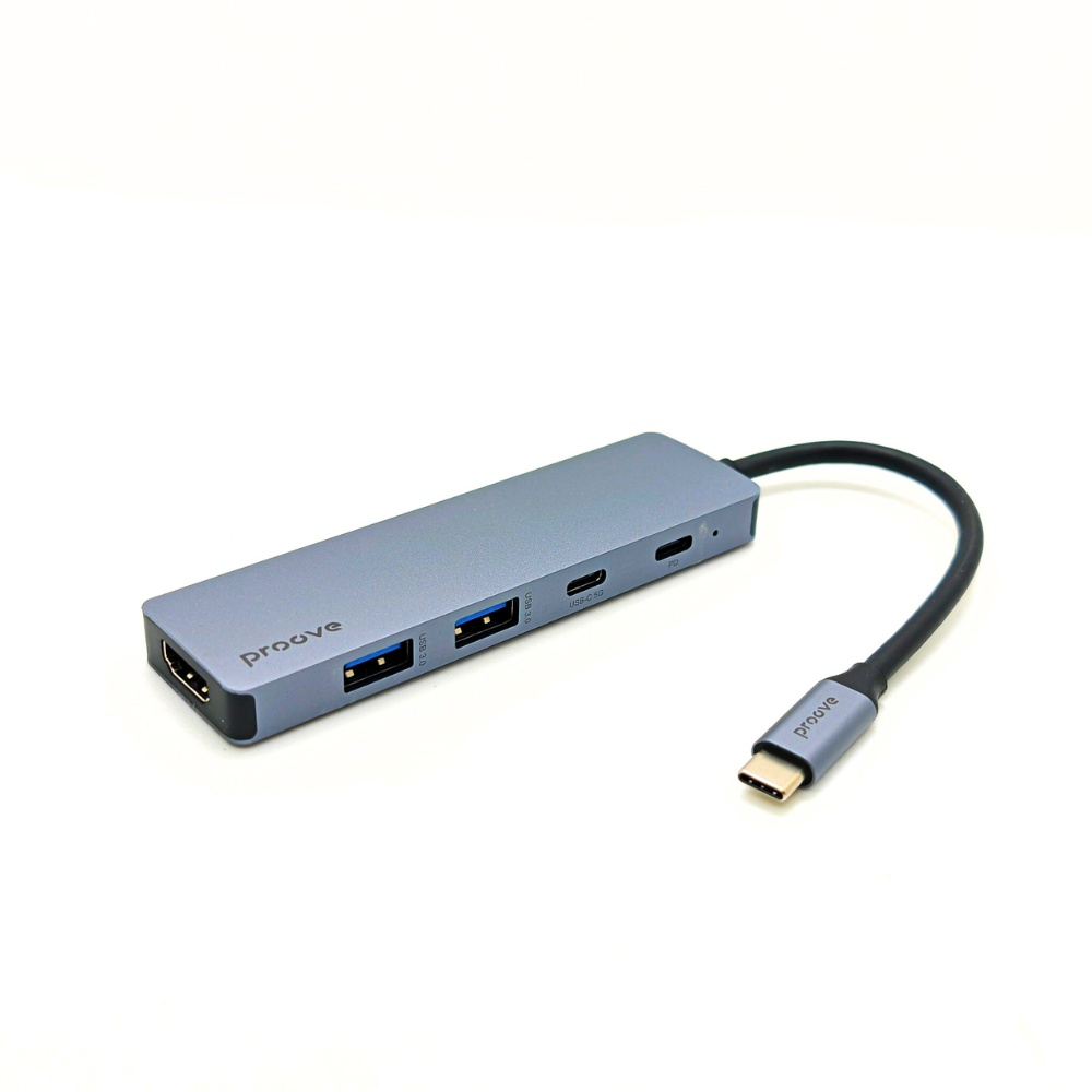 Proove Proove Iron Link 5-in-1 Type-C Hub - Silver | HBIL00222024 - Computers & Tech - Lebanon