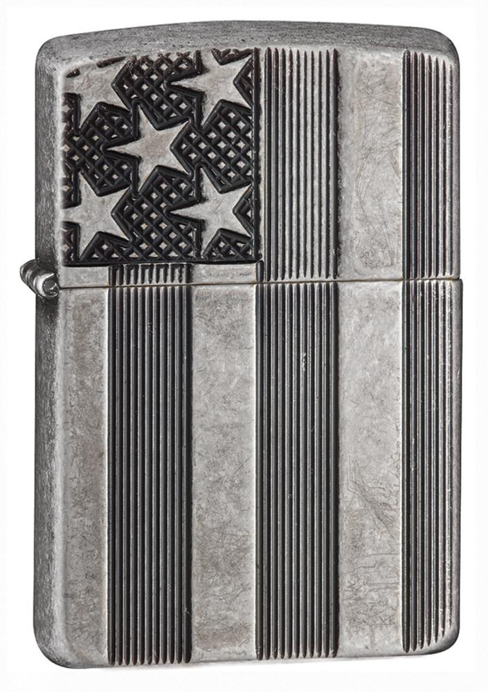 Zippo Zippo Flag Armor Windproof Pocket Lighter | 28974 - Home & Kitchen - Lebanon