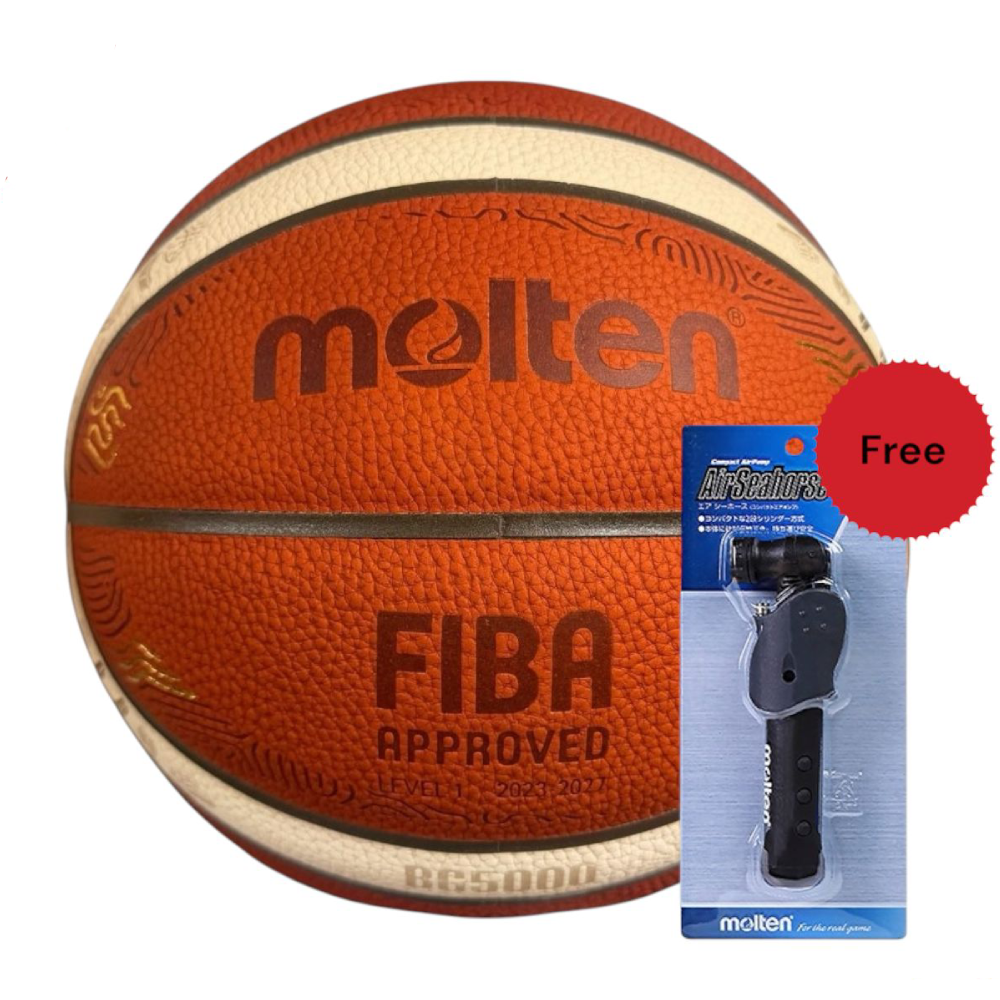 Molten Molten B7G5000-E5Z Basketball - Size 7 + FREE Molten Compact Air Pump - Sports & Outdoors - Lebanon