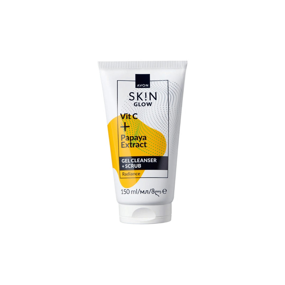Avon Avon 1574925 - Gel Cleanser Scrub 150ml with Vitamin C & Papaya - Beauty & Personal Care - Lebanon