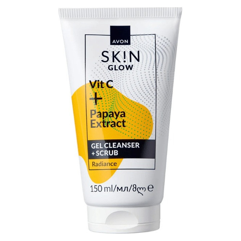 Avon 1574925 - Gel Cleanser Scrub 150ml with Vitamin C & Papaya