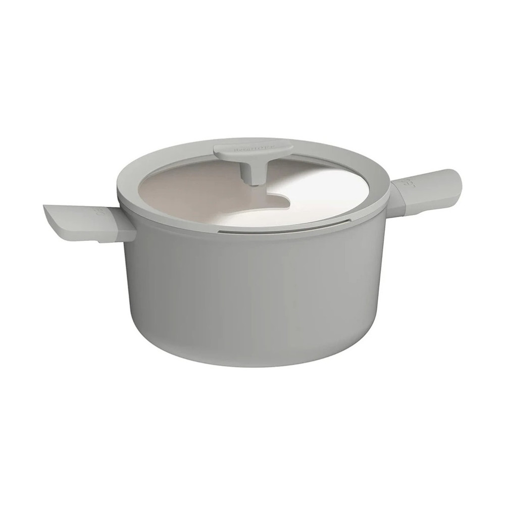 Berghoff Berghoff 280542 - Stockpot 28cm non-stick with glass lid - Home & Kitchen - Lebanon