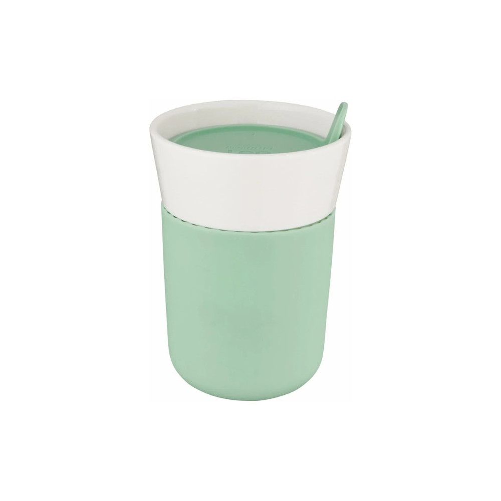 Berghoff Berghoff 295352 Travel Mug 0.33 L Porcelain with Silicone Sleeve - Home & Kitchen - Lebanon