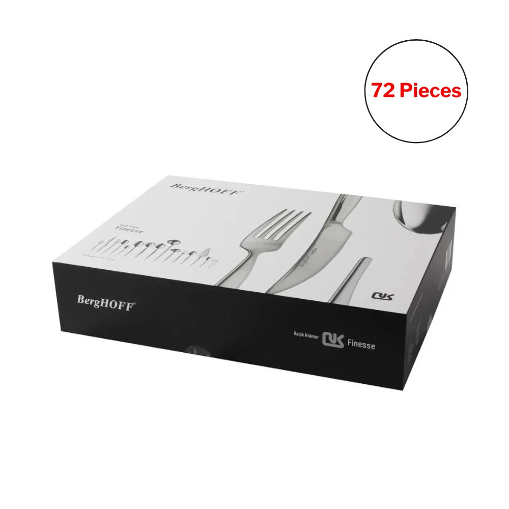 Berghoff Berghoff 288465 Flatware Set 72 Pieces Stainless Steel - Home & Kitchen - Lebanon