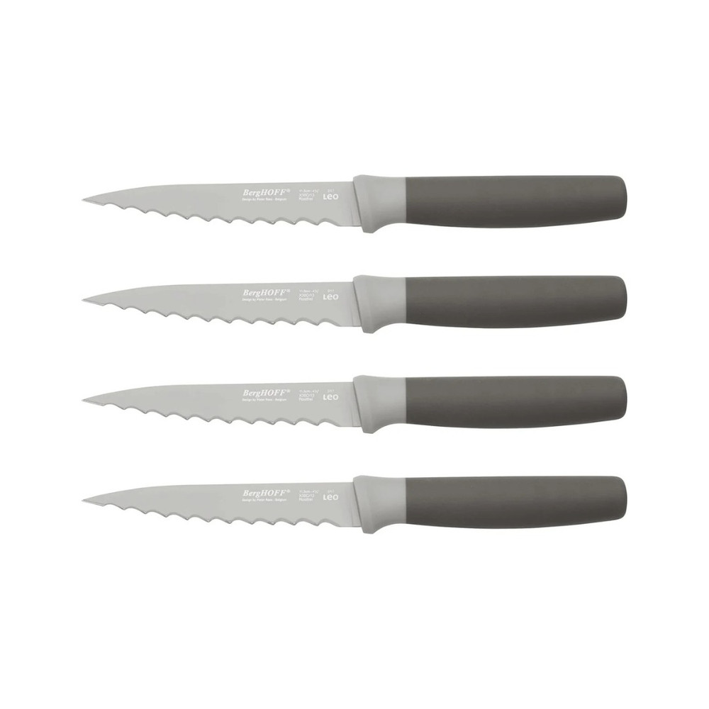 Berghoff Berghoff 280494 - Steak Knives Set of 4 with Ergonomic Handles - Home & Kitchen - Lebanon