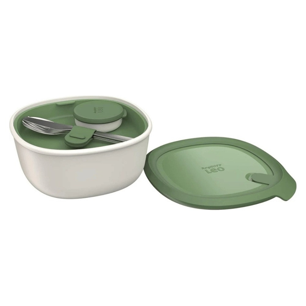 Berghoff 280501 - Lunchbox with Flatware Set 1.6L Capacity