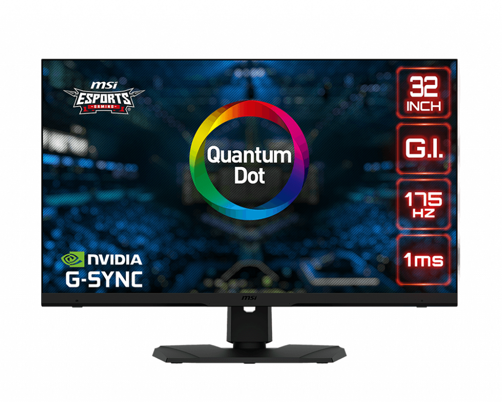 MSI MSI MPG321QRF-QD 32" Optics 175hrz 2560*1440 Type C Monitor | 9S6-3DB88T-001 - Computers & Tech - Lebanon