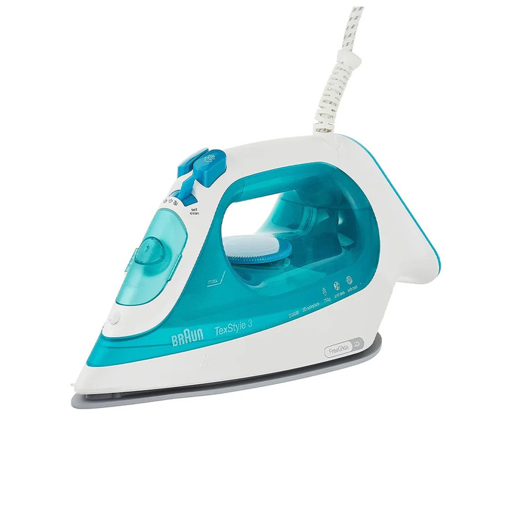 Braun Braun Steam Iron Powerful Steam Performance Blue | SI1050 - Home & Kitchen - Lebanon