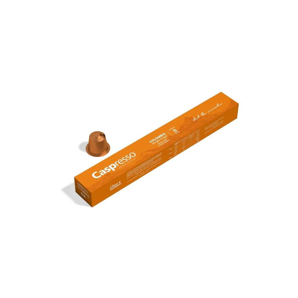 Caspresso Caspresso Espresso Capsules Colombia Premium Pack | 296822 - Home & Kitchen - Lebanon