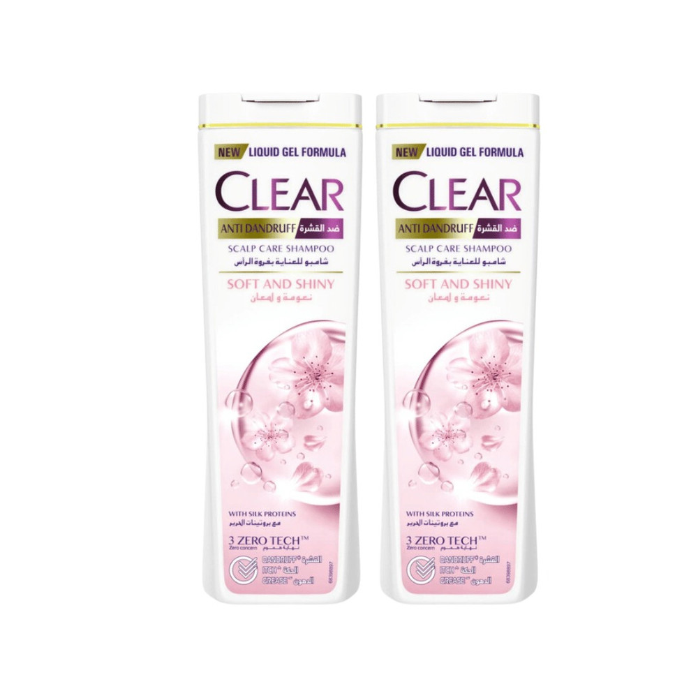 clear Clear anti-dandruff shampoo soft and shiny 600ml | 293060 - Beauty & Personal Care - Lebanon