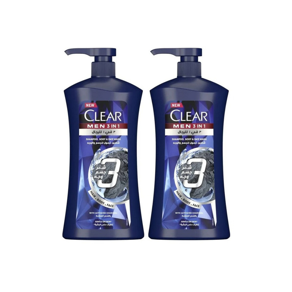 Clear Men Shower 3 In 1 Hair Body Face 900ml | 298660