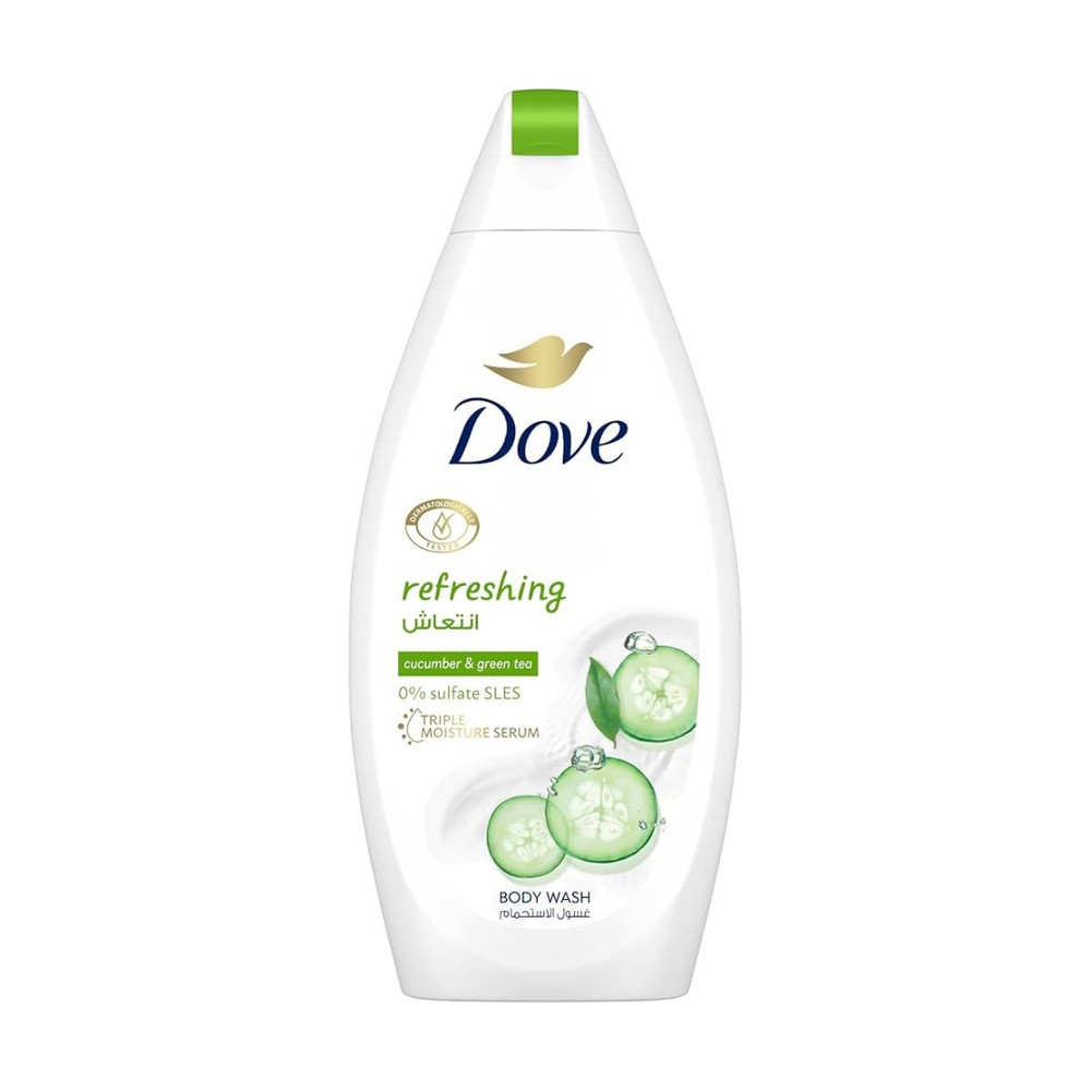Dove Body Wash Refreshing Cucumber 750ml Hydrating | 278574