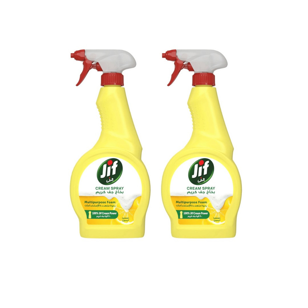 JIF Jif Multipurpose Foam Lemon Cream Spray 500ml | 282973 - Home & Kitchen - Lebanon