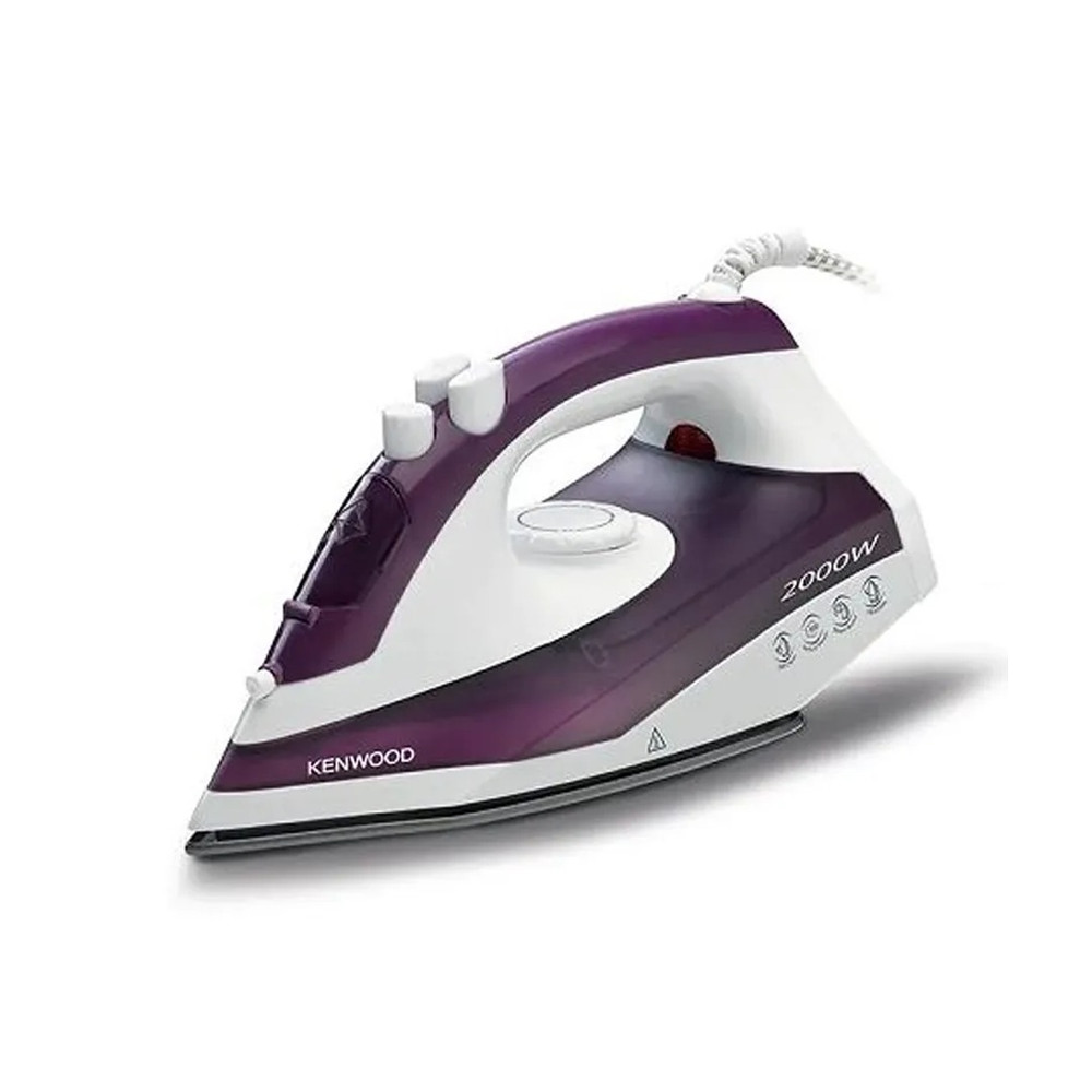 Kenwood Kenwood Steam Iron Purple 2000W Powerful Steam | STP40 - Home & Kitchen - Lebanon