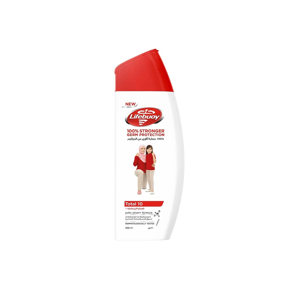 Lifebuoy Lifebuoy Antibacterial Body Wash Total 300ml | 221117 - Beauty & Personal Care - Lebanon