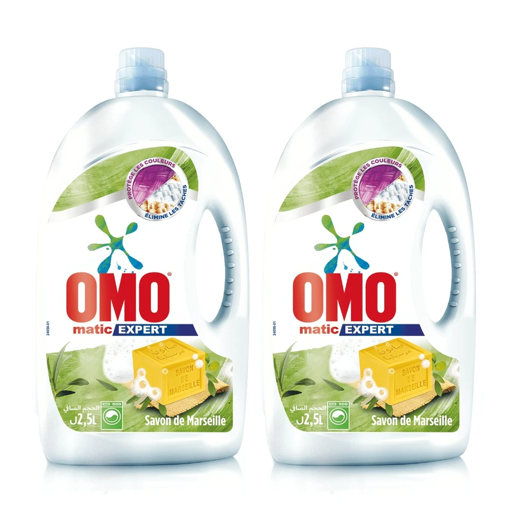 Omo Laundry Detergent Pack of 2 x 2.5L | 275926