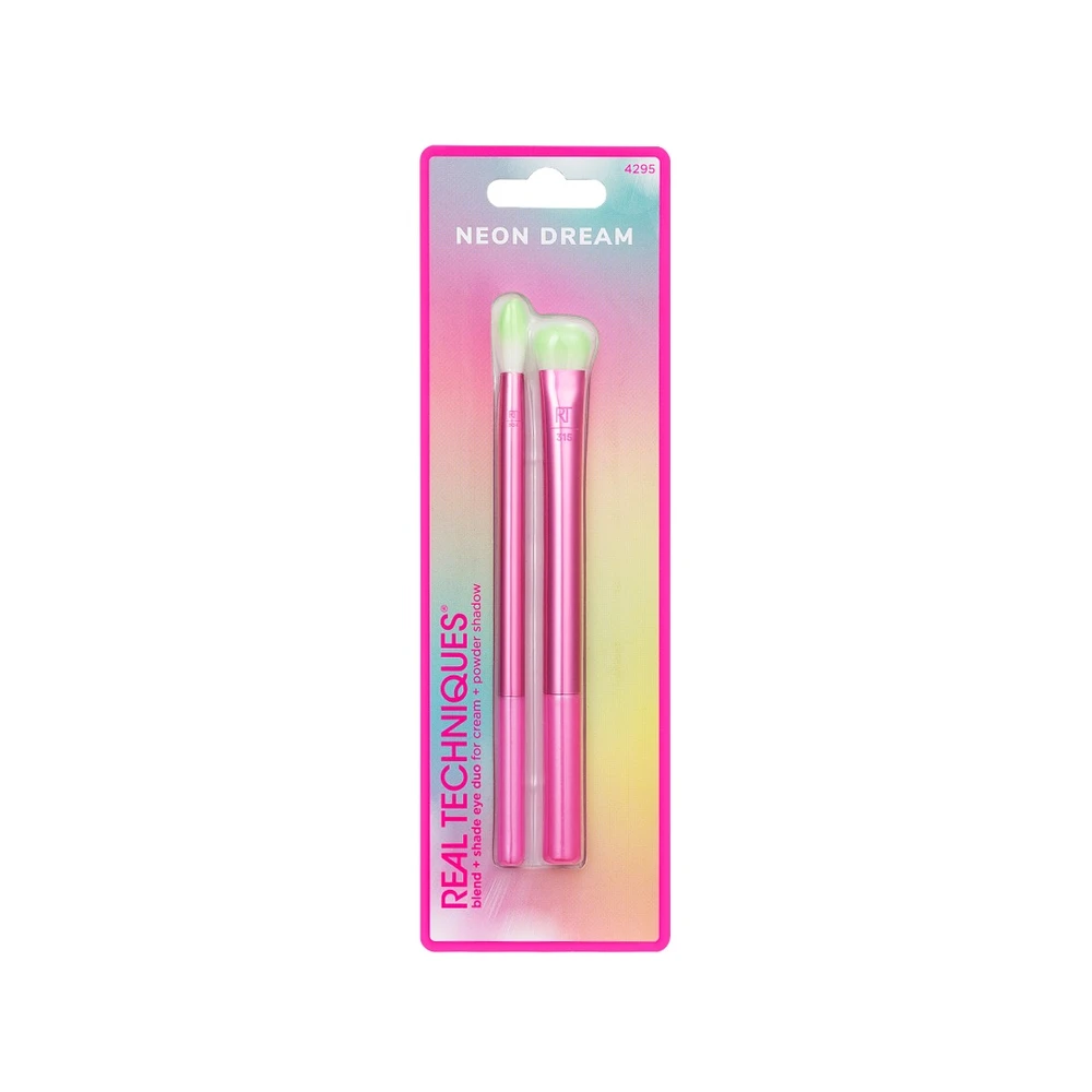 Real Techniques Real Techniques Blend & Shade Eye Duo Kit Neon Dream | 261855 - Beauty & Personal Care - Lebanon
