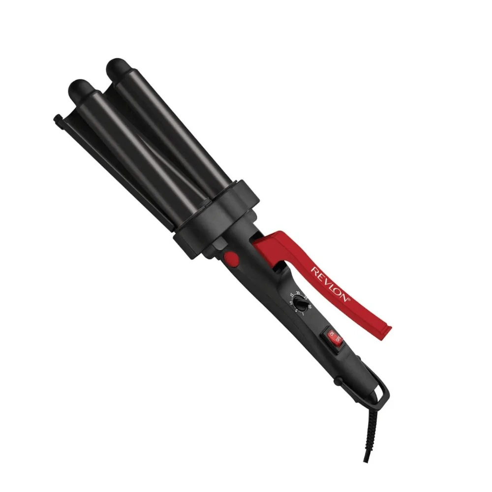Revlon Revlon Hair Curler Three-Prong Jumbo Barrels | 267796 - Beauty & Personal Care - Lebanon