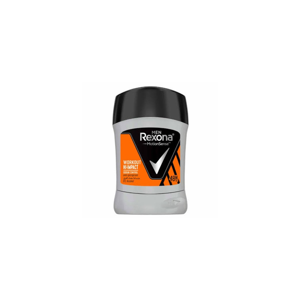 Rexona Men Antiperspirant Workout Hi-Impact Stick 40g | 260643