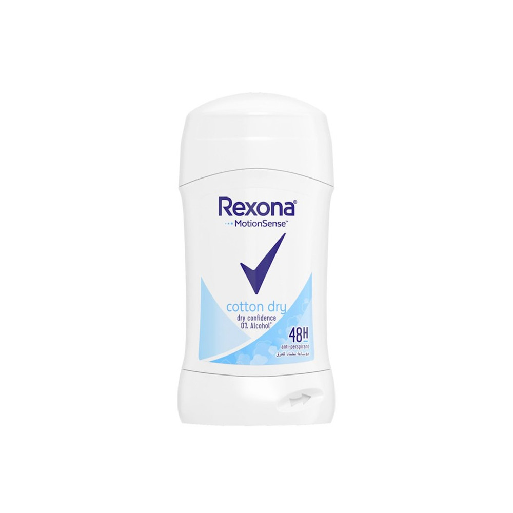 Rexona Rexona Women Antiperspirant Cotton Dry Stick 40g | 274230 - Beauty & Personal Care - Lebanon