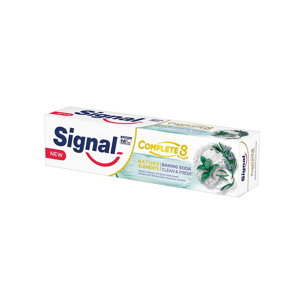 Signal Signal Toothpaste Natural Complete Baking Soda 100ml | 267723 - Beauty & Personal Care - Lebanon