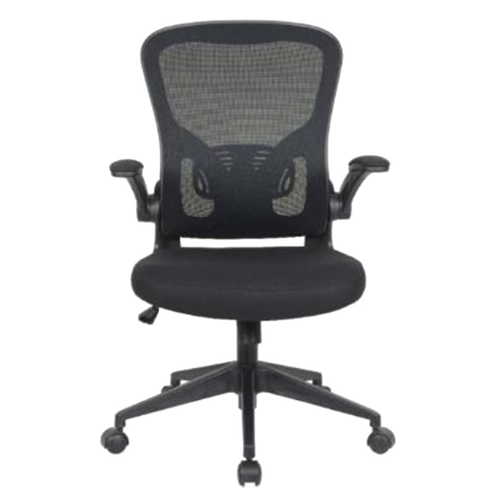 Valencia Mid-Back Chair Black Mesh | VL 891M-BK