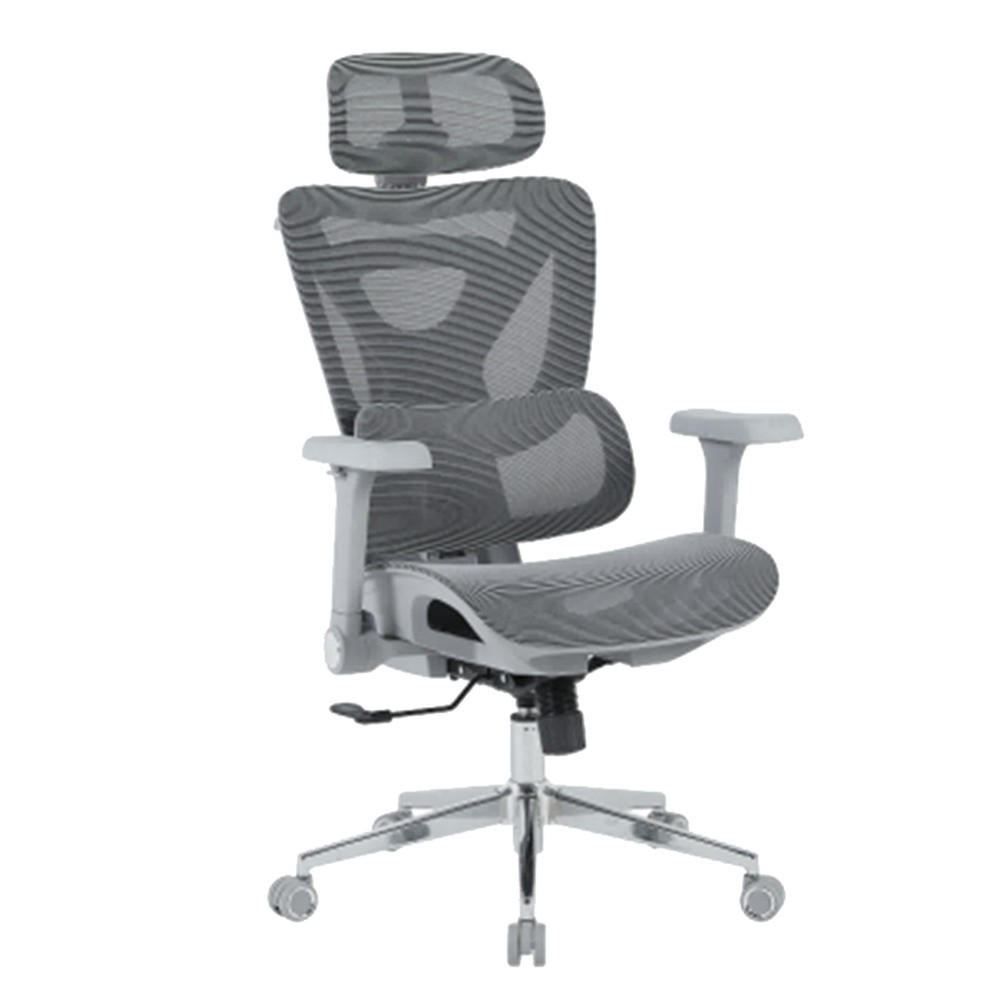 Valencia High-Back Office Chair Grey Mesh | VL 8608H-GR