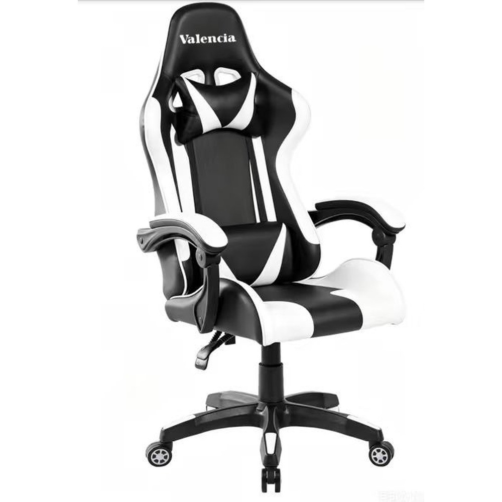 Valencia High-Back Office Chair Black White | VL 507-WHITE