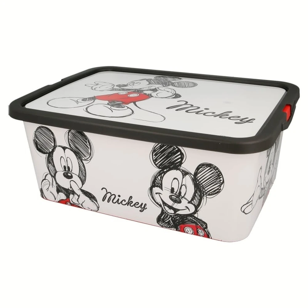 Disney Stor Disney Stor Storage Click Box Mickey Fancy 13L | 2645 - Home & Kitchen - Lebanon