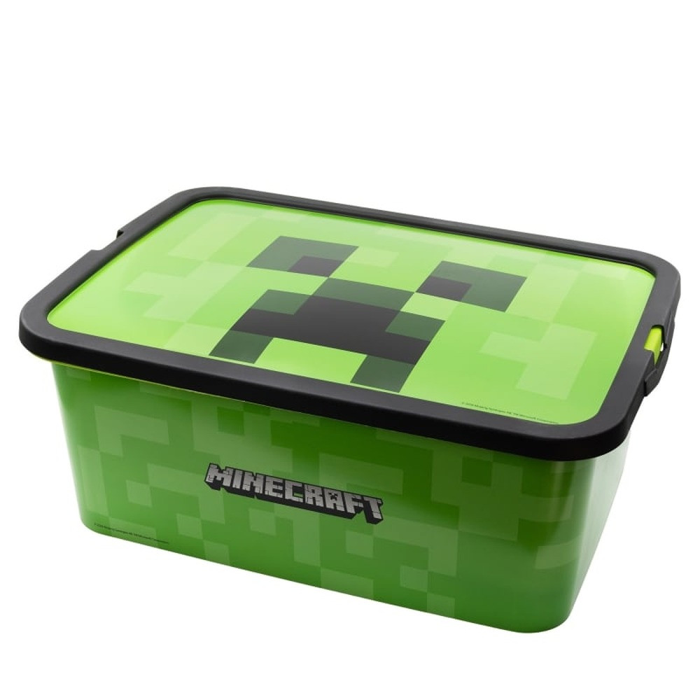 Disney Stor Kids Storage Click Box Minecraft 13L | 4405