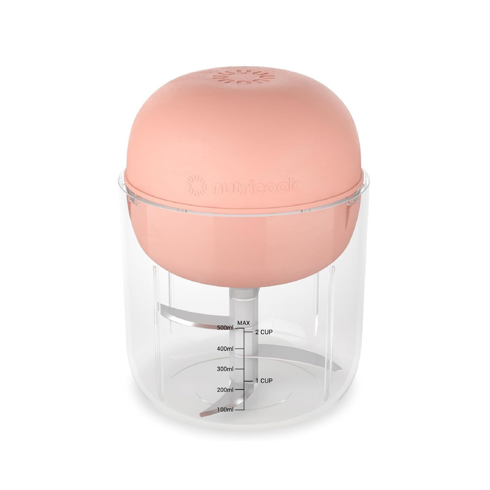 Nutricook Choppi , Cordless Rechargeable Chopper, Canyon Sunset | CH600CS-ME