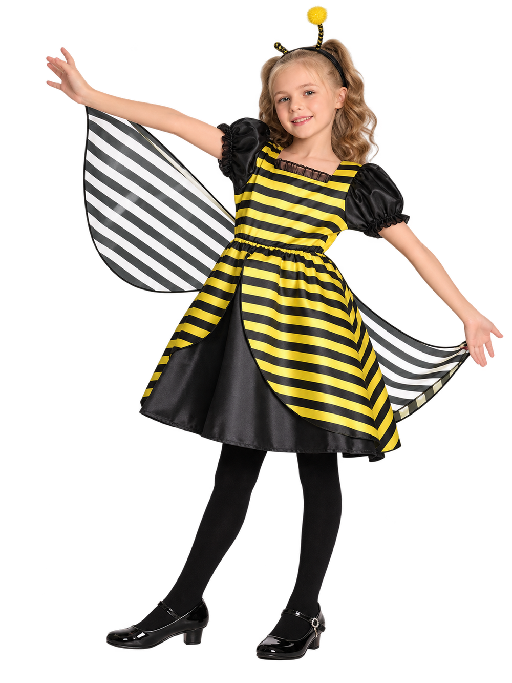 Flying Bee Costume with Dress, Headpiece & Wings | 95184 - Toys & Games - Lebanon