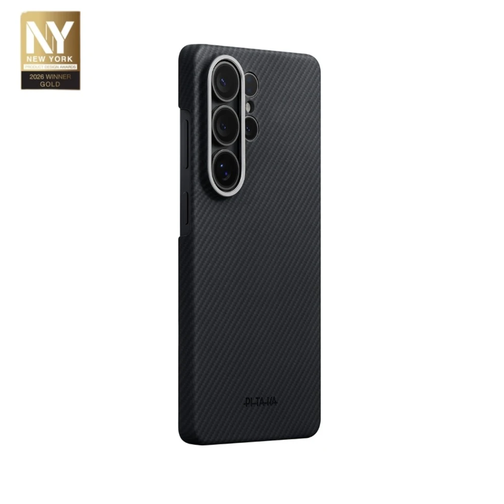 PITAKA Galaxy S26 Ultra Edge Case - Black/Grey-Twill | KS2601U